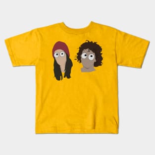 Broad City On Shrooms Kids T-Shirt